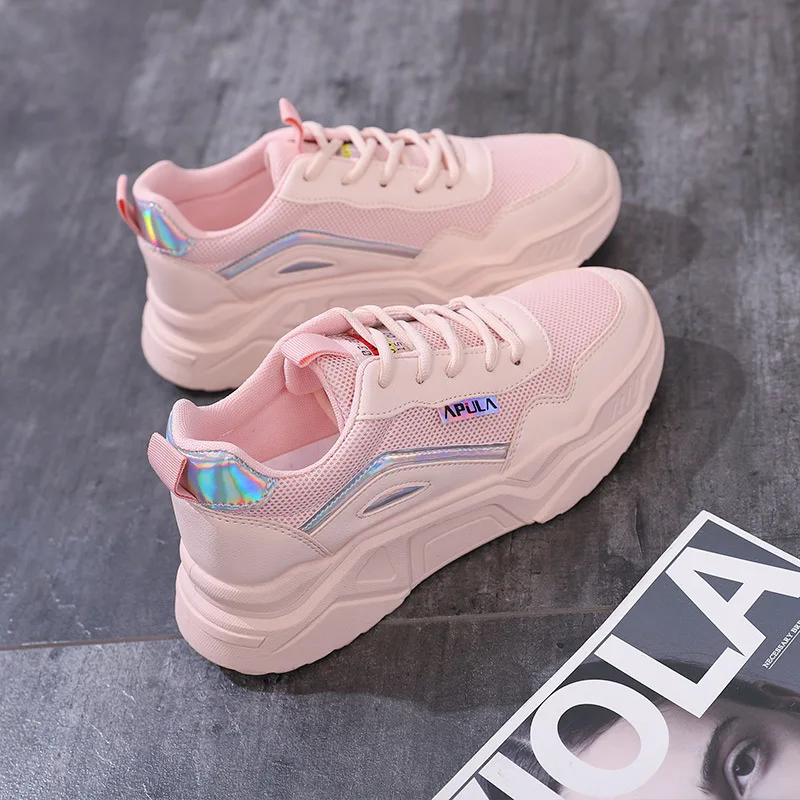 Модная женская обувь SHOFORT 2020 весенние повседневные кроссовки спортивная Zapatos Mujer