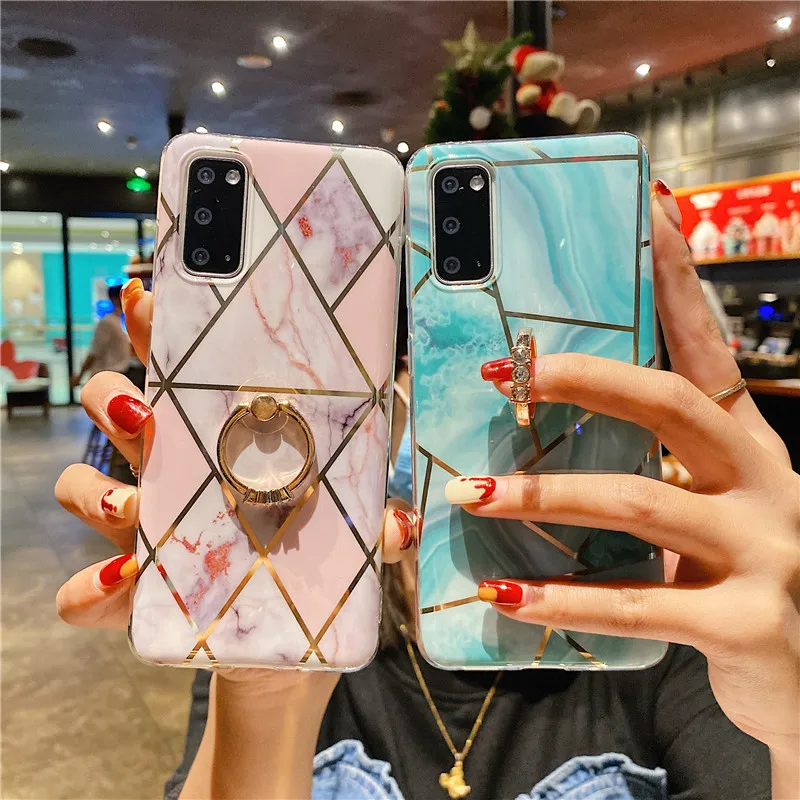 

Finger Ring Phone Case For Samsung Galaxy A42 A52 A72 A22 A12 A32 A51 A71 M51 M31S A02S A50 A31 A41 A70 A30 A20 A10 A21S Cover