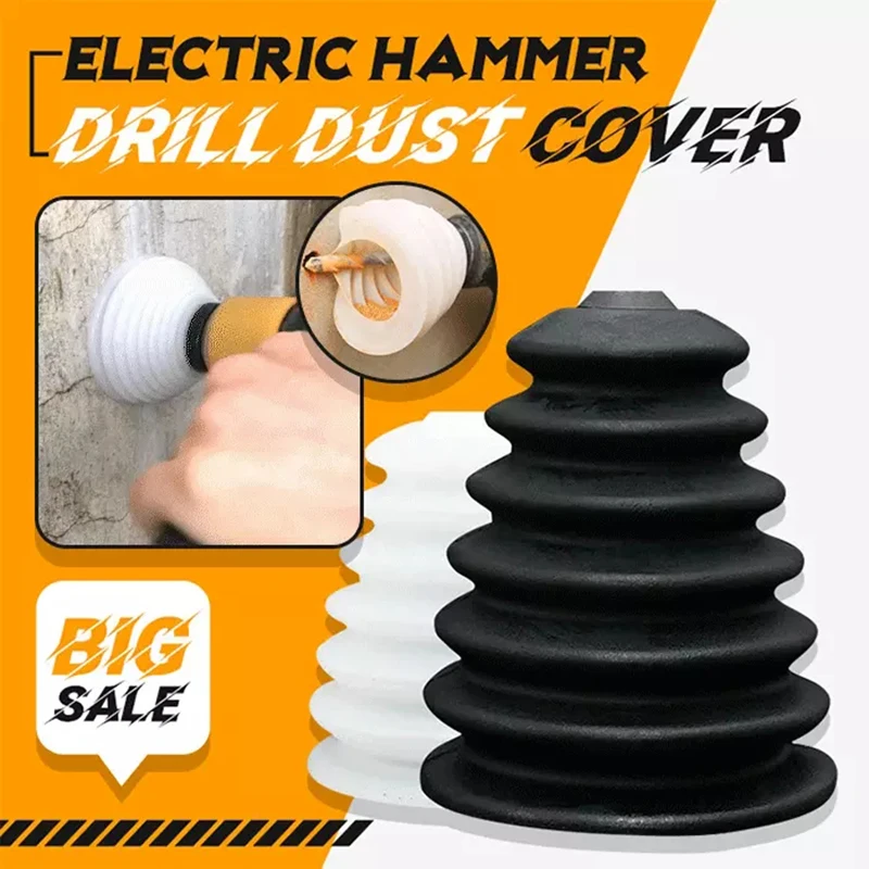 

Hot Electric Hammer Drill Dust Cover Electric Drill Dust Cover Rubber Dust Collector PLD