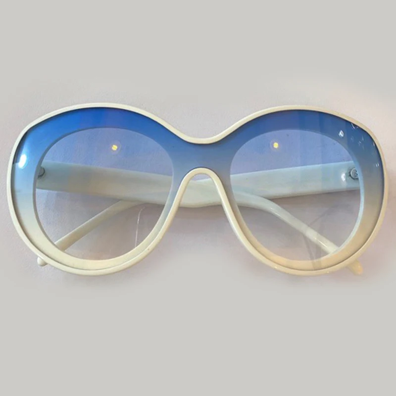 

Большие круглые солнцезащитные очки, женские брендовые дизайнерские зеркальные солнцезащитные очки в стиле ретро, Винтажные Солнцезащитн...