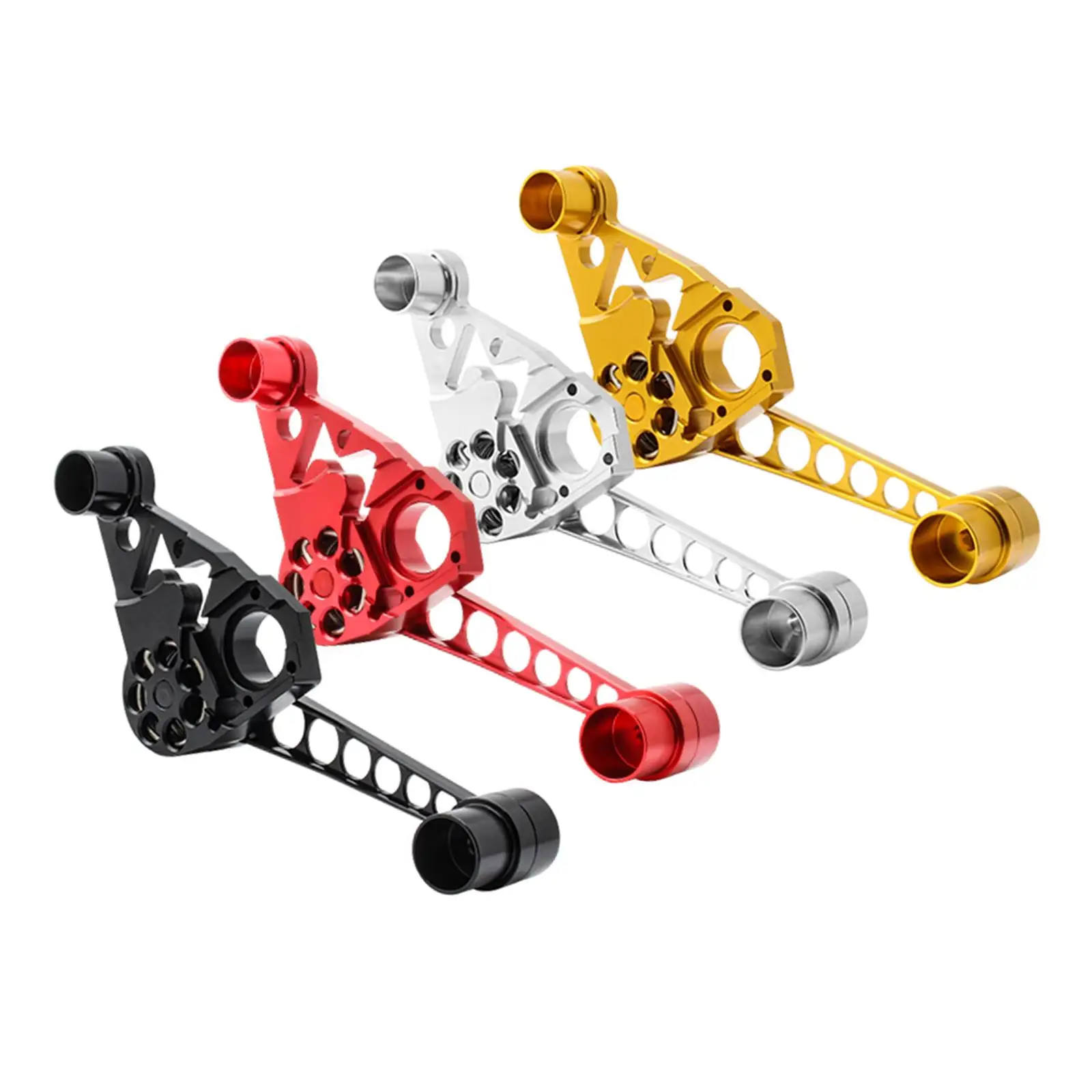 

Folding Bike Chain Guide Single-Disc 2/6 Speed Chain Tensioner Bracket Fit for