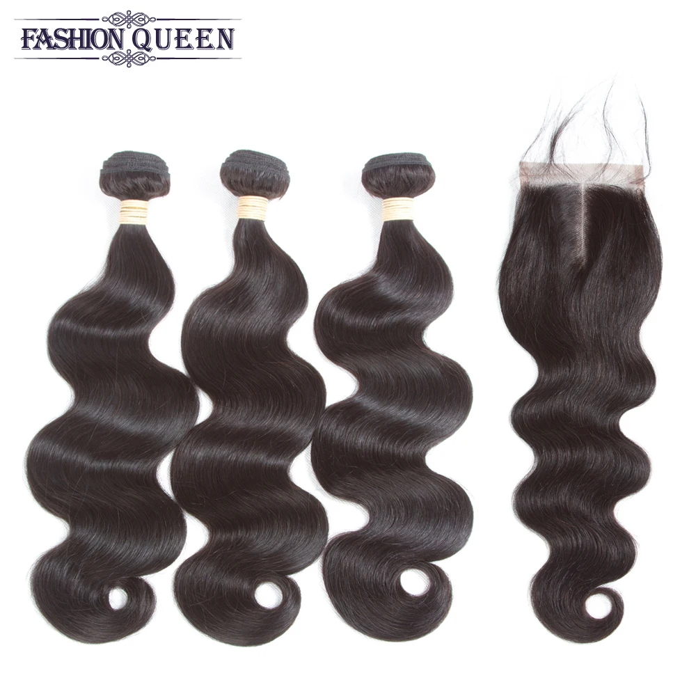 Натуральные кудрявые пучки волос с закрытием не Реми волосы уток 3 пряди