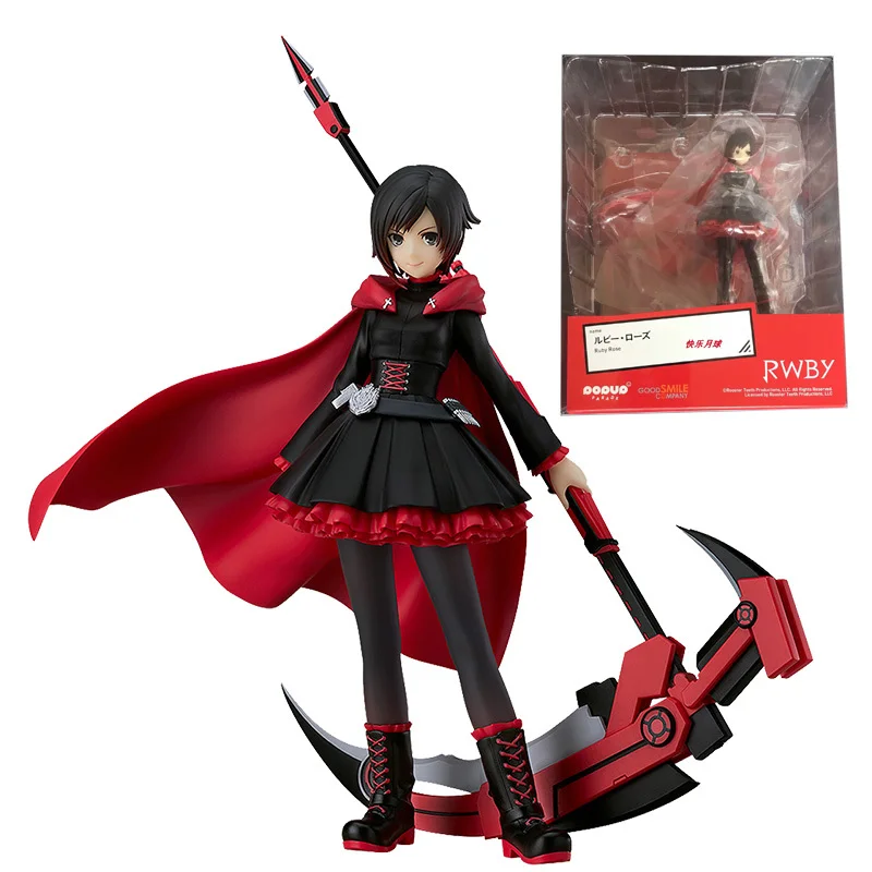 

Original Anime RWBY GSC POP UP PARADE Ruby Rose Figurine Action Figures Toys for Boys Christmas Gift Collectible Model Ornaments