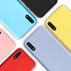 Чехол карамельного цвета для телефона Samsung Galaxy M02 A02, простой тонкий матовый Мягкий силиконовый чехол-накладка для Samsung Galaxy M02 A 02, чехол