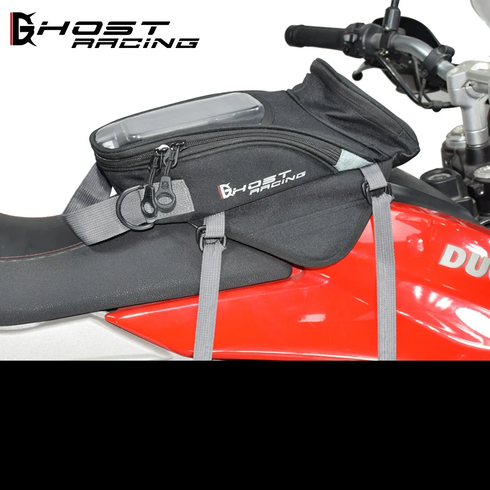 GHOST RACING 4.5L сумка на топливный бак мотоцикла для мобильного телефона спортивный