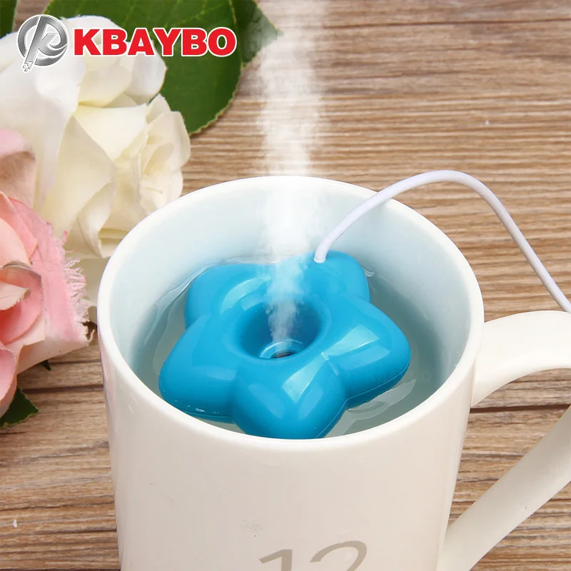 KBAYBO горячий Мини USB увлажнитель воздуха пончики очиститель портативный