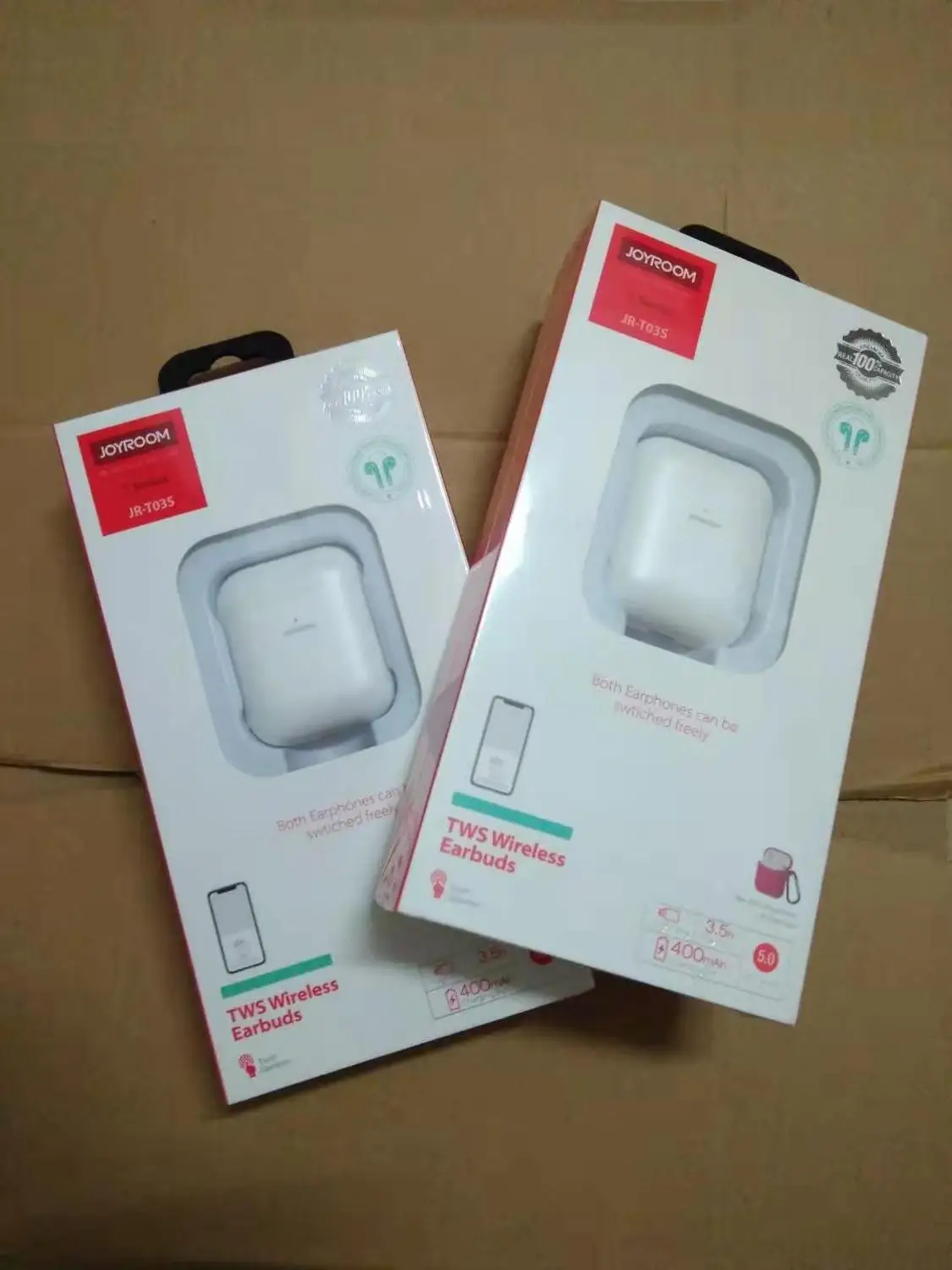 DASENLON STORE Joyroom TWS Bluetooth 5 0 наушники JR T03S вкладыши поддерживаются с Android телефон Новые