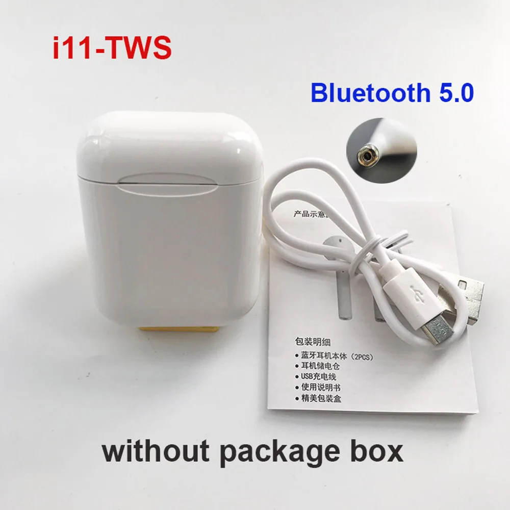 i18 i11 TWS мини беспроводные Bluetooth наушники inpods 12 i30 i10 max tws стерео наушники с зарядным устройством Mic