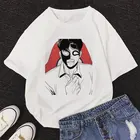 Женская футболка с коротким рукавом, с принтом Bj Alex