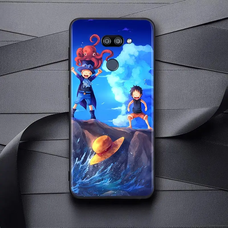 

Anime One Piece For LG K22 K71 K61 K51S K41S K30 K20 K50S K40S Q60 V60 V50 V40 V35 V30 G8 ThinQ Black Phone Case
