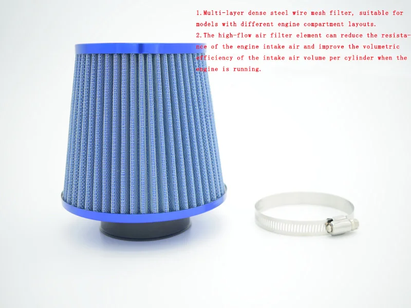 Универсальный воздушный фильтр Spceddy MCX автомобильный высококачественный синий