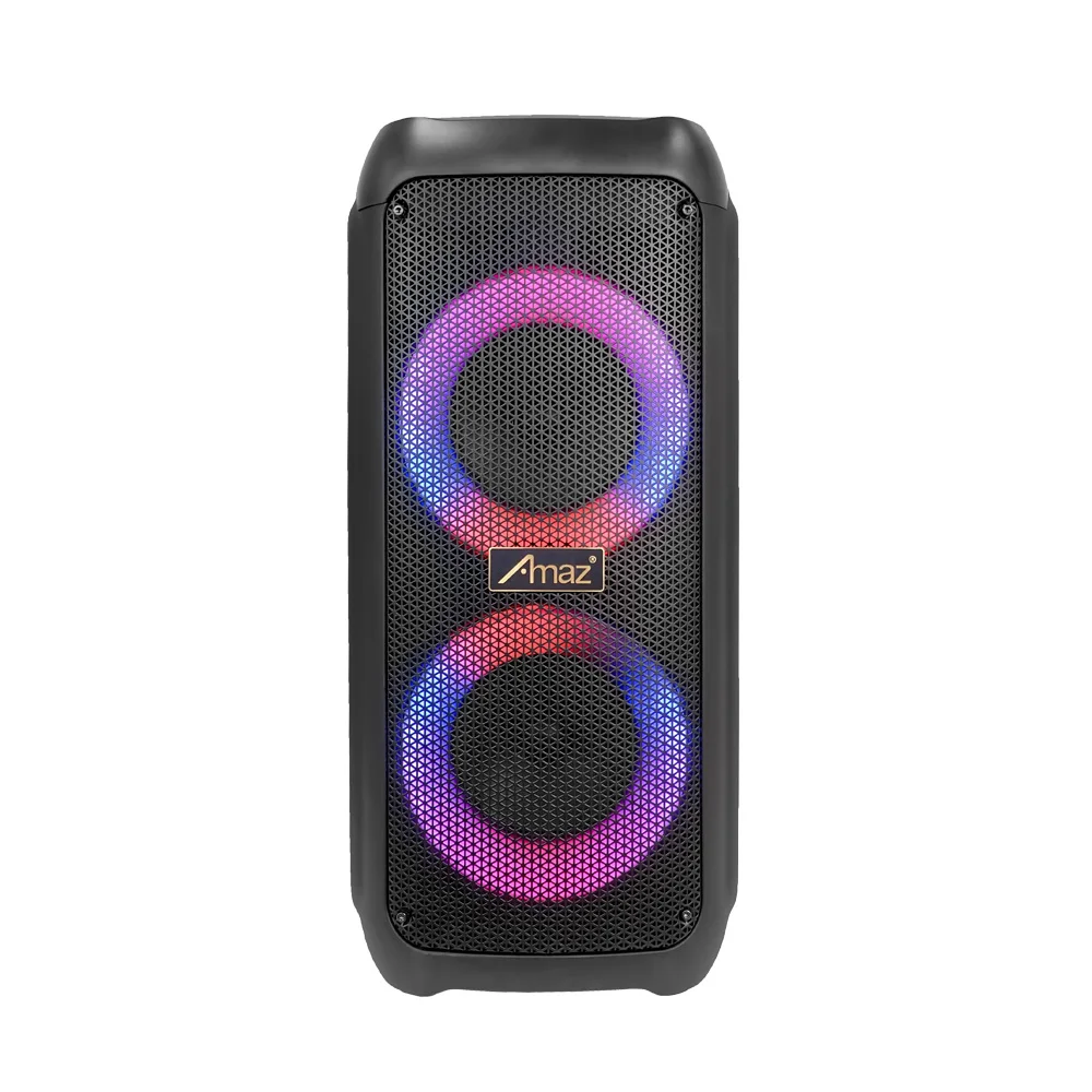 

8 inch portable speaker colorful party light speaker professional audio speake active portable wireless speaker with jbl light