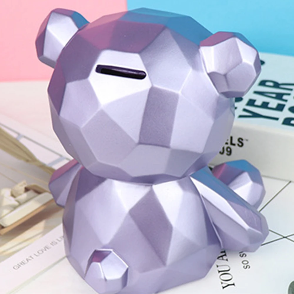 Носки с рисунком медведя из мультика свинья-копилка для монет деньги коробки