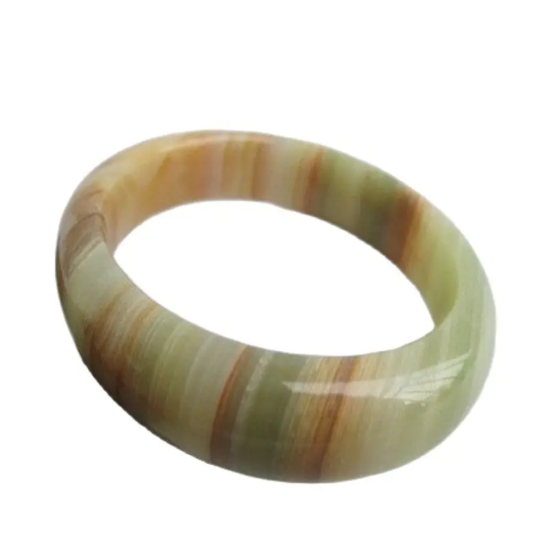 

5.9 cm * / 100% Chinese Jadeite Jade Carved Carved By Hand.Jade Bracelet