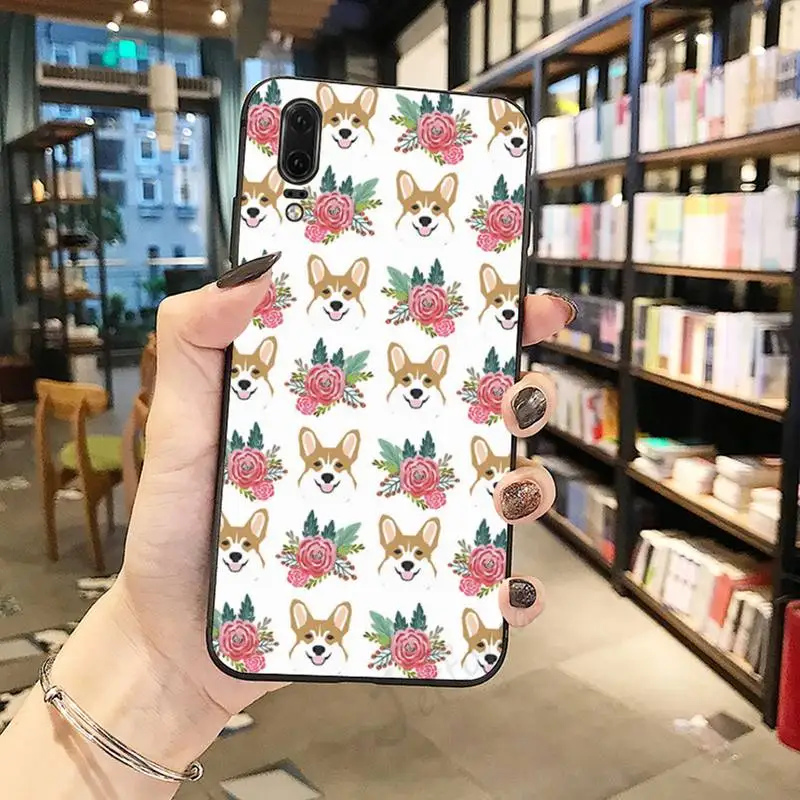 

pets Corgi Cute animal high quality Phone Case For Huawei honor Mate P 10 20 30 40 Pro 10i 9 10 20 8 x Lite