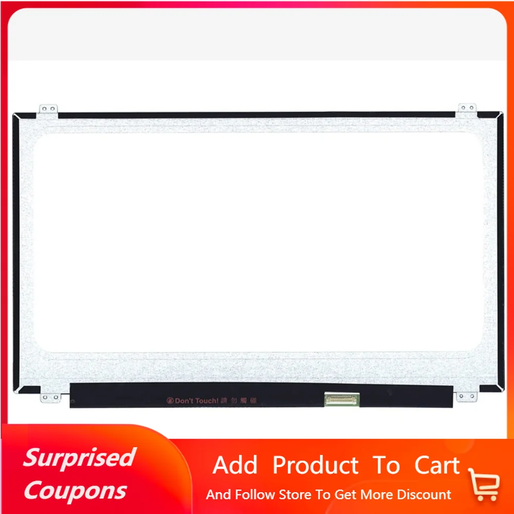 14 Inch For AUO B140RW02 V0 LCD Screen  EDP 40PIN 60Hz  HD 1600*900 Laptop Replacement Display Panel