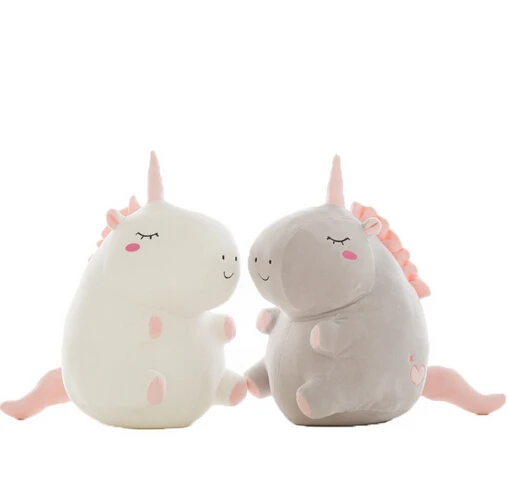 

25cm unicorn plush toy fat unicorn doll cute animal stuffed soft pillow baby kids toys for girl birthday christmas gift