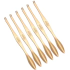 6 шт морепродукты Омары выбора вилка Нержавеющаясталь крабы вилка для фруктов для дома ресторана