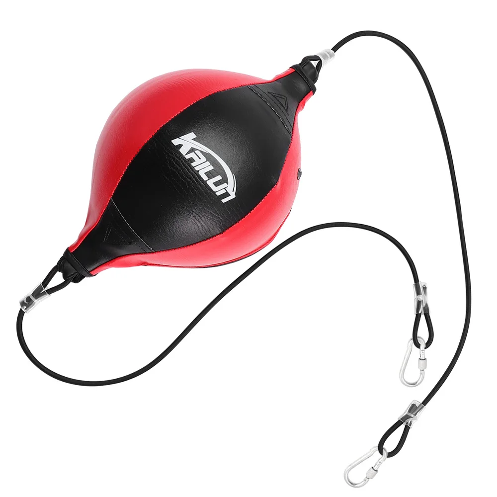 

1 Set Elastic Training Professional Hanging Boxing Durable Boxing for Workout Exercise Agility Training (Black Re