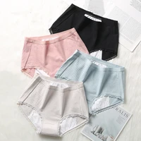 menstrual panties cotton women period proof briefs cozy leak proof incontinence underwear high waist physiological period pants