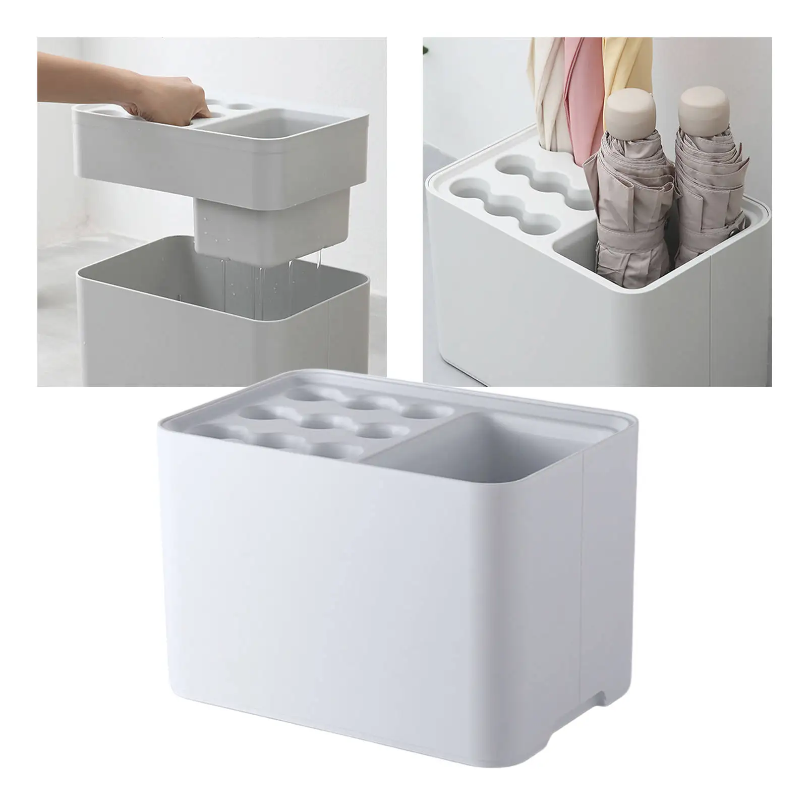 

15 Grids Umbrella Holder Rack Umbrella Container for Entryway