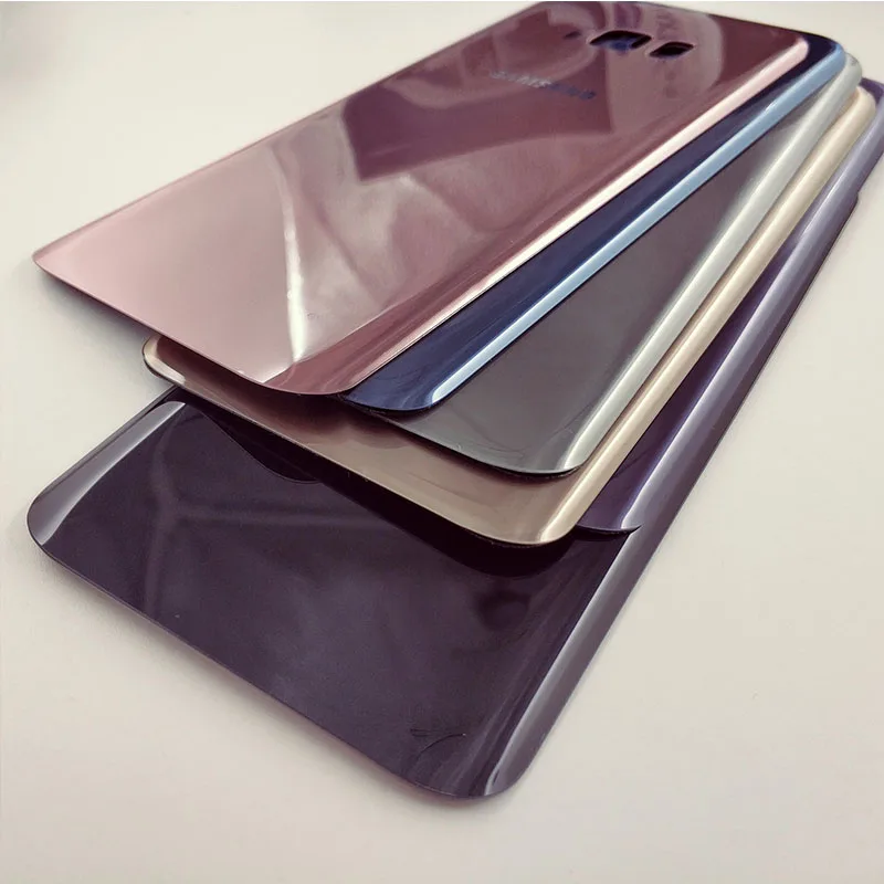 Задняя крышка для Samsung Galaxy S8 plus 3D стеклянный чехол аккумулятора + сменная Крышка