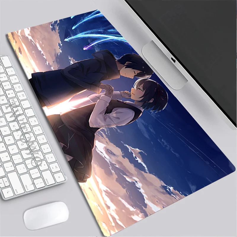

Mouse Pad Gamer Large New Computer keyboard pad MousePads Your Name Laptop Carpet Office Anti-slip Soft Desktop Mouse Pad