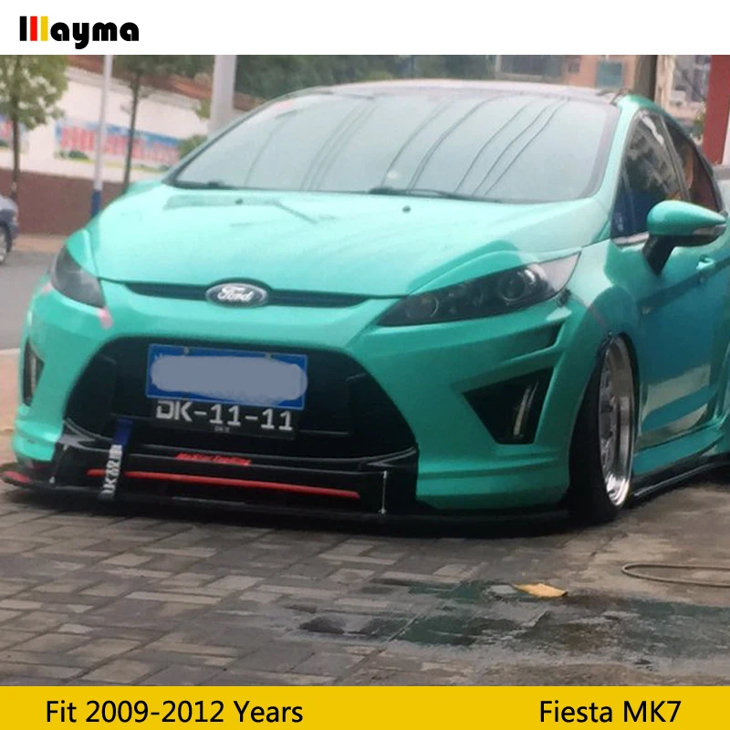 Наклейка на переднюю фару из стекловолокна накладки веко для бровей Ford Fiesta MK7 2009