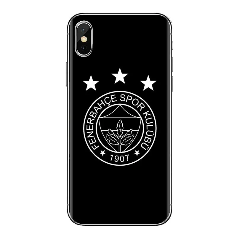 For Samsung Galaxy J1 J2 J3 J4 J5 J6 J7 J8 Plus 2018 Prime 2015 2016 2017 Transparent Soft Cover Bag Fenerbahce sk football logo |