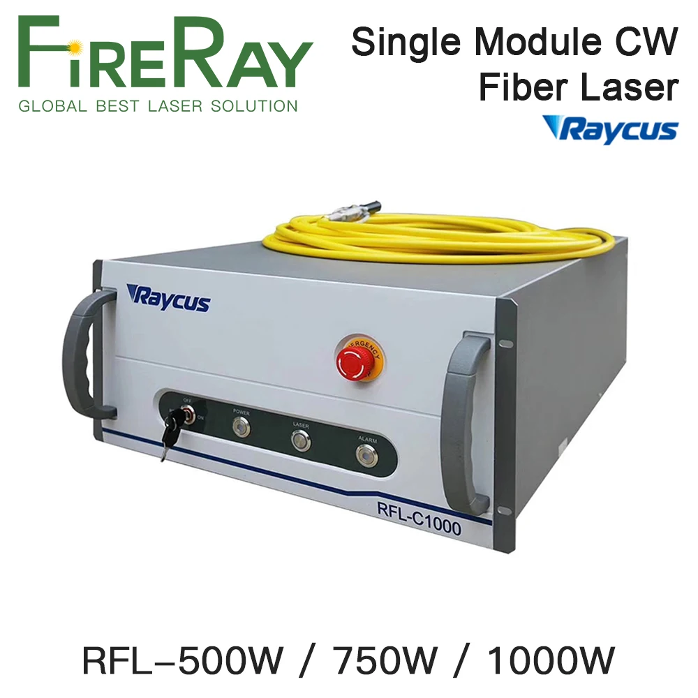 FireRay Raycus 500 Вт 750w 1000w одномодульная волоконные лазеры модуль 1064nm RFL C500 C750 C1000 для