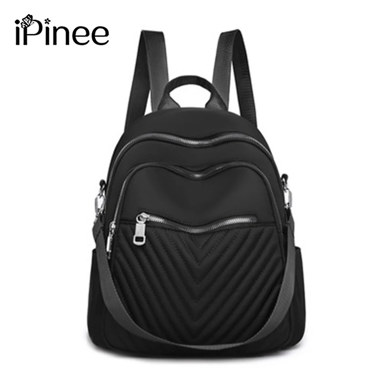 

iPinee New Trend Backpack Fashion Women Backpack College Female School Bagpack Travel Shoulder Bags For Teenage Girls