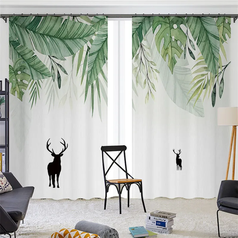 Элегантная Затемняющая занавеска s на заказ полузатемненная термоизолированная