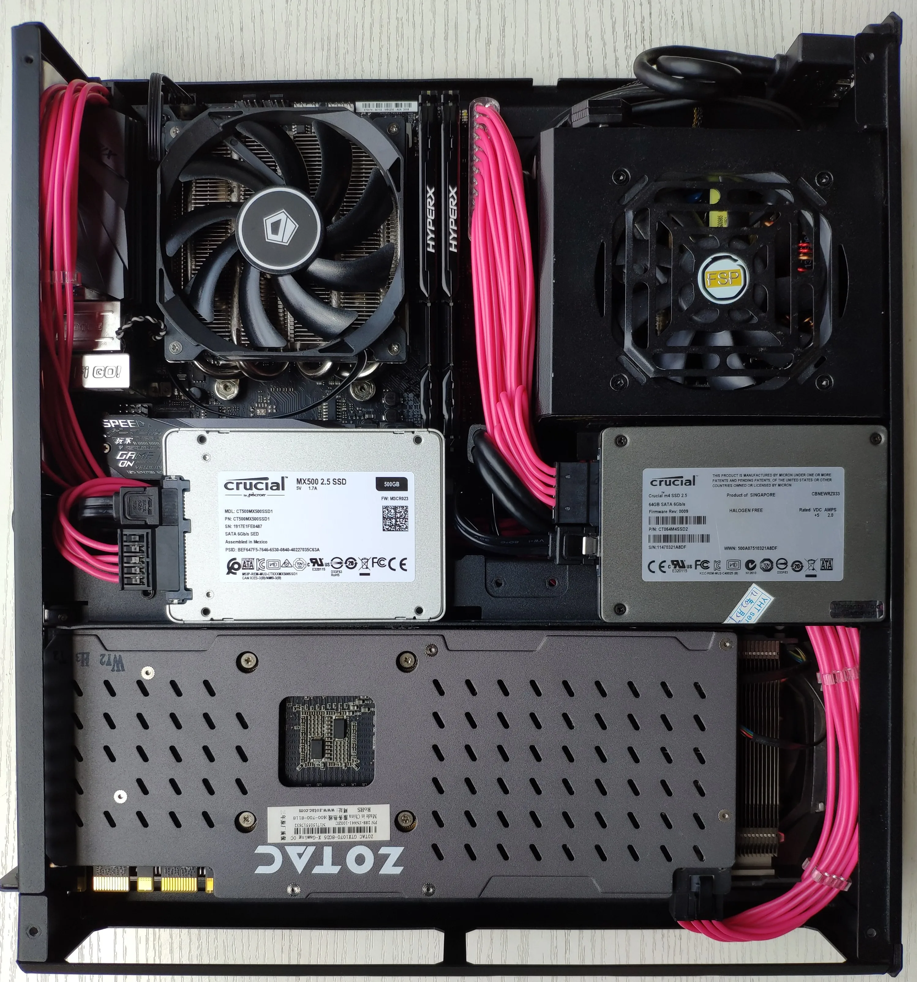 Индивидуальные HTPC башня Супер тонкий портативный мини ITX Настольный чехол s SFF