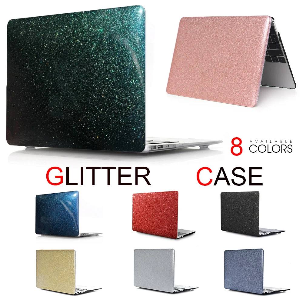 

Glitter Laptop Case For MacBook Pro 13 A2337 A2338 2020 M1 Chip Air 13.3 A2251 A2281 Sleeve For Mac Pro 16 12 15 inch 2141 Cover