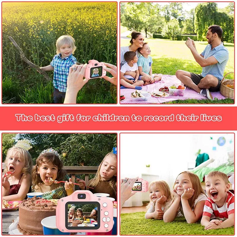 

Selfie Kids Camera,Toddler Best Birthday Gifts Dual Camera for Kids Age 3-10,with 32GB SD Card, Christmas Toy