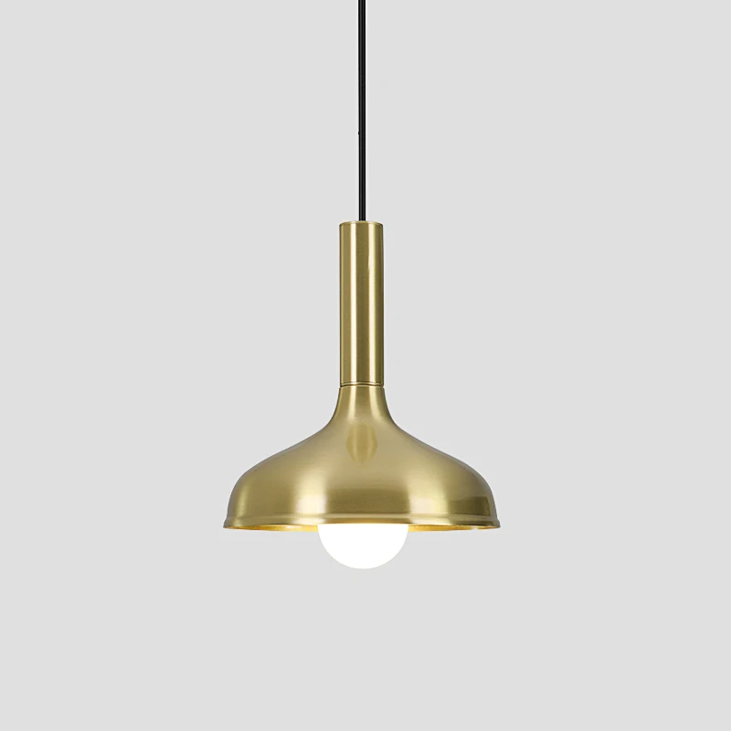 

Lucy brass simple modern table lamp bar bar bay window corridor Nordic ins bedroom bedside single head small Chandelier