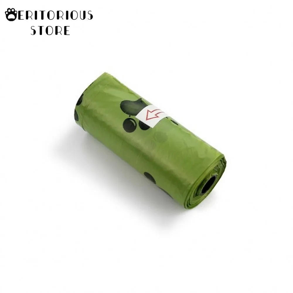 

Biodegradable Pet Dog Garbage Bag Earth-Friendly 5-80 Rolls 1200 Pcs Green With Incense Dog Poop Bags Cat Clean-up Waste Bags