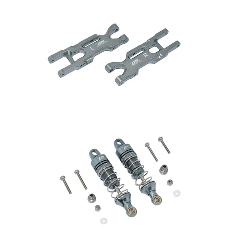 

Задний нижний поворотный рычаг подвески с передним амортизатором, для LOSI 1/18 Mini-T 2,0 2WD Стадион Грузовик Радиоуправляемый автомобиль