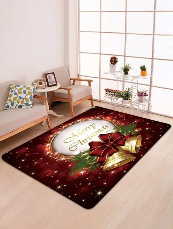 XMAS Door mat Flannel Plush Vintage Cassette Tape Indoor Doormat Non Slip Floor Mats Carpet Rugs Decor Porch Tapete | Дом и сад
