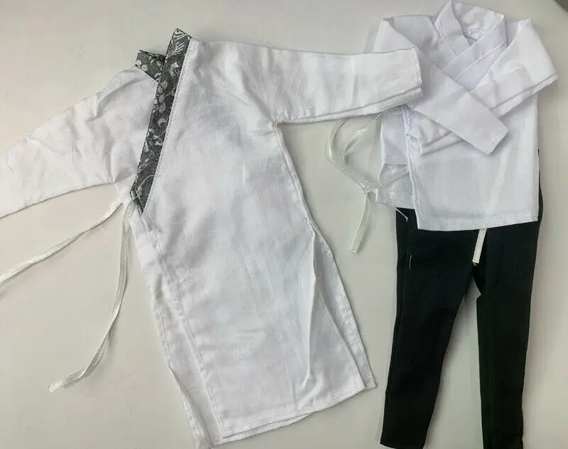 [Только халат] масштаб 1/6 древний Китай три царства белый халат комплект нижнего