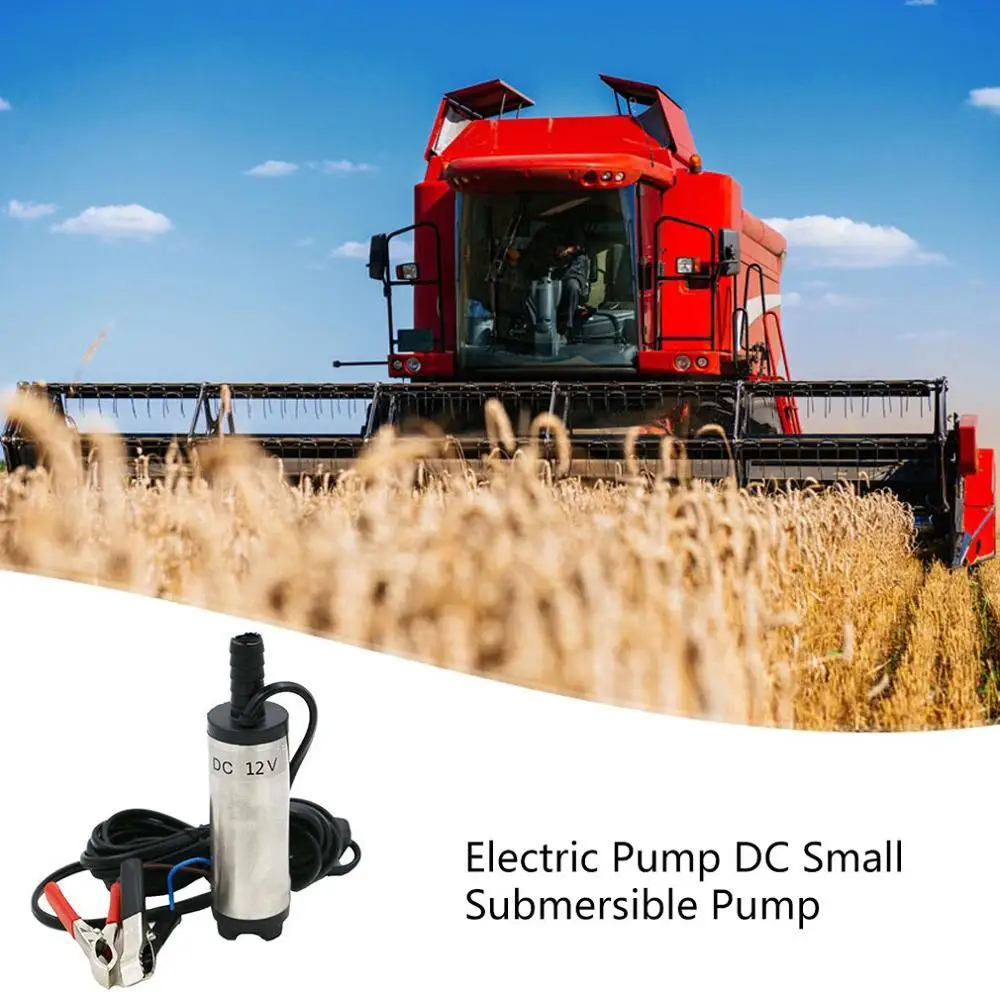 Portable Mini 12V 24V Dc Electric Submersible Pump For Pumping Diesel Oil And Water Aluminum Alloy Casing Fuel Delivery | Автомобили и