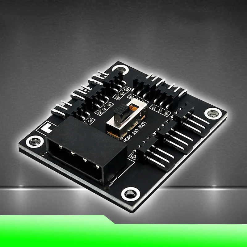 Оптовая продажа от 1 до 8 3Pin Pwm Sata Molex разветвитель ПК кабель для майнинга 12 В мощный