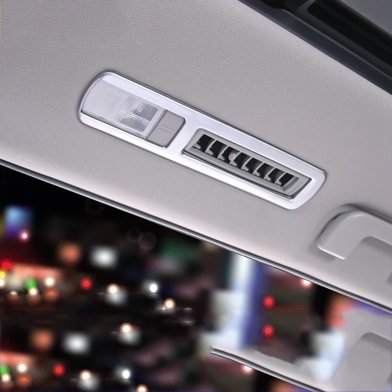 Lsrtw2017 abs автомобиль для чтения светильник рама хромированные дверные ручки