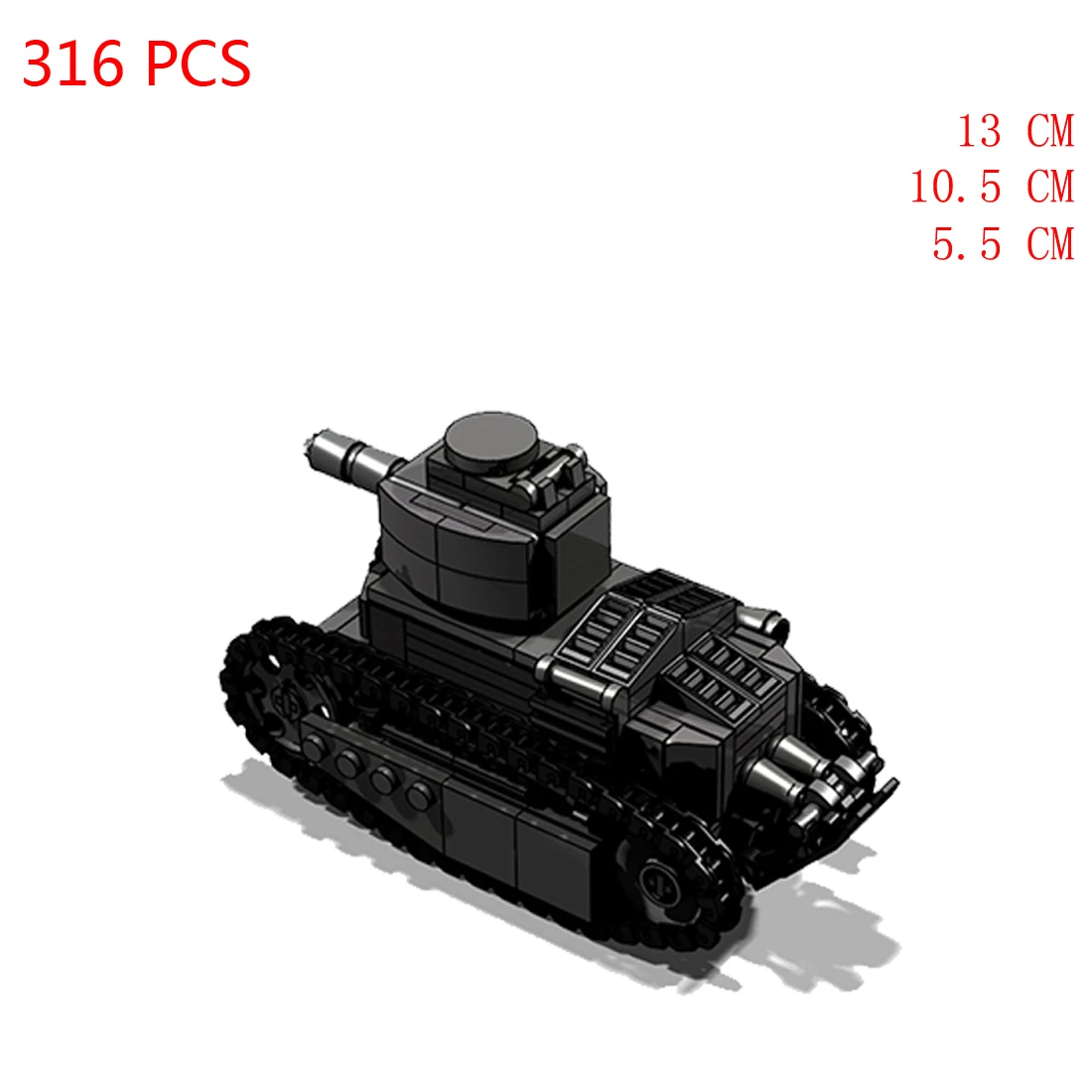 Популярный военный технический французский армия Второй мировой войны Renault FT-17