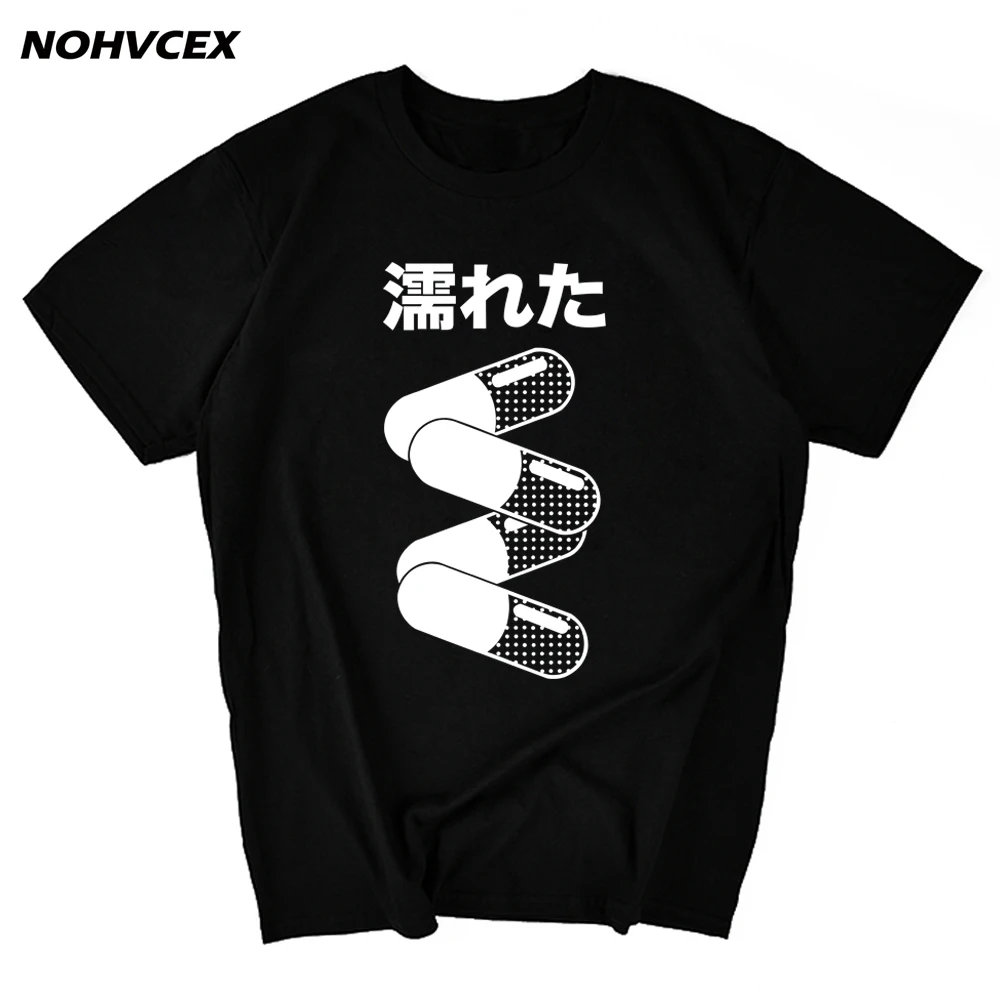 Для мужчин Акира Kaneda Японский ретро аниме футболка короткий рукав O образный