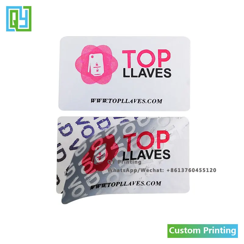 1000pcs 20x35mm Free Shipping Custom Printing Security Label Warranty Sticker Void If Tampered Silver Void Open Lids Seal