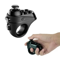 r1 mini ring bluetooth4 0 rechargeable wireless vr remote game controller joystick gamepad for android 3d glasses vr games