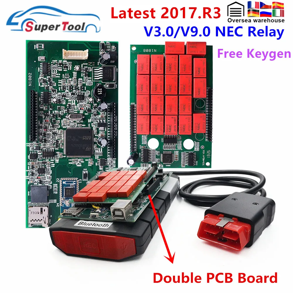 Новинка 2017 3 2016 00 с генератором ключей для TCS Pro Multidiag MVD 2016.R1 2017.R3 программное