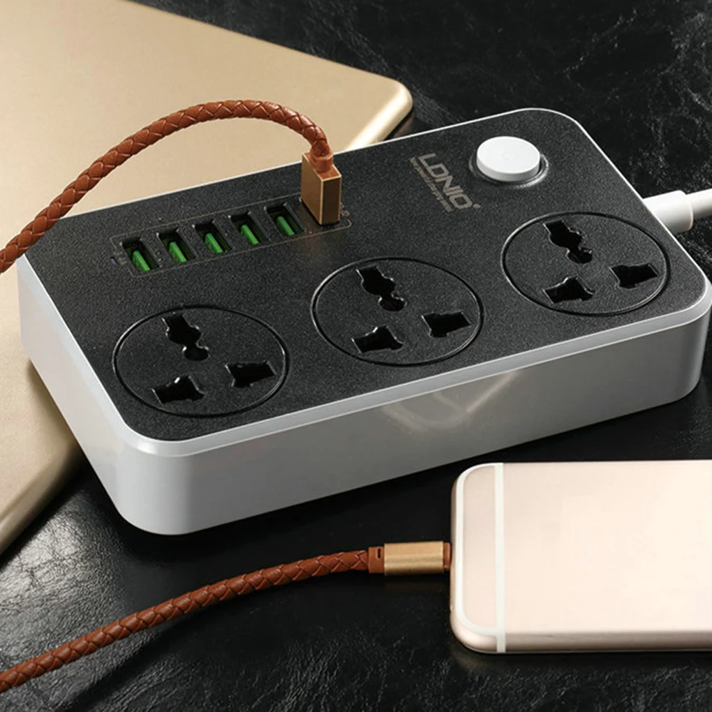 Удлинитель питания LDNIO с 6 USB-портами 5 В а | Электроника
