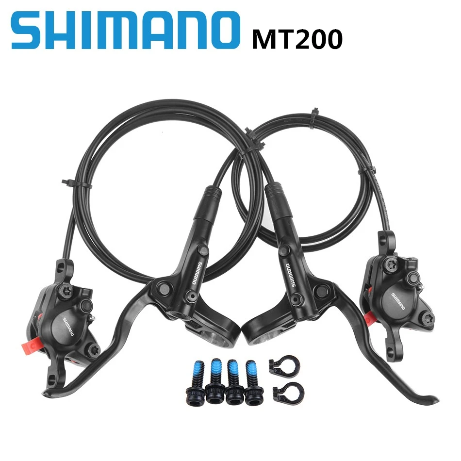 Велосипедный Гидравлический дисковый тормоз shimano MT200 BR BL Модернизированный на